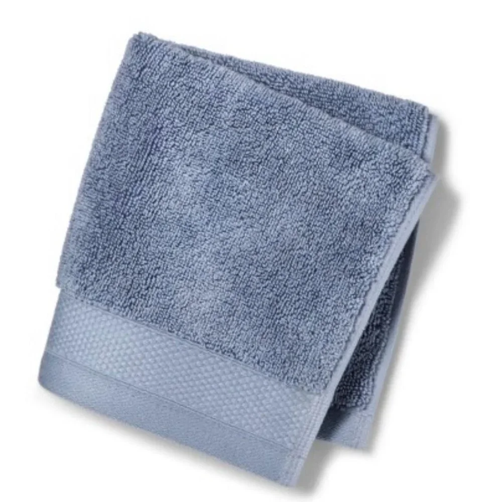 Reserve Solid Washcloth Spa Blue - Fieldcrest
